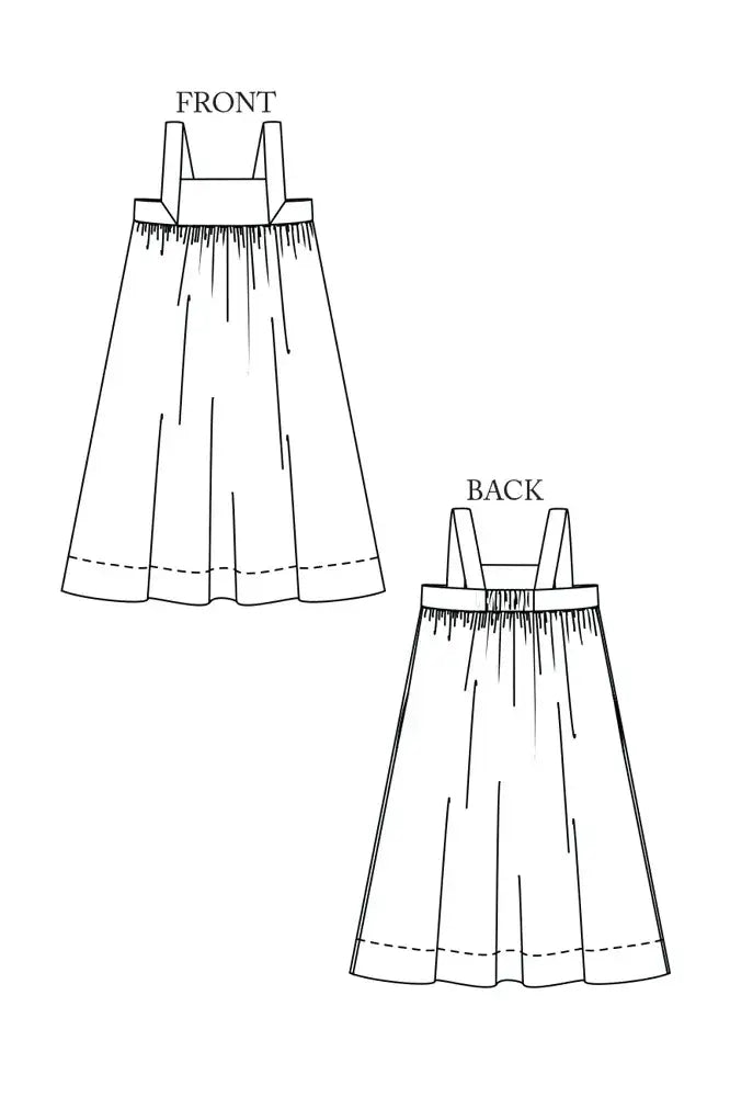 Merchant and Mills - The Honey Pattern Sewing Pattern, Erresuma Batua, 6-18