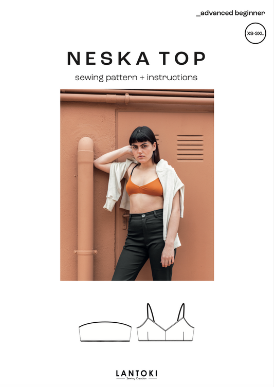 Sujetador Soft Bra – patrón de costura PDF, portada