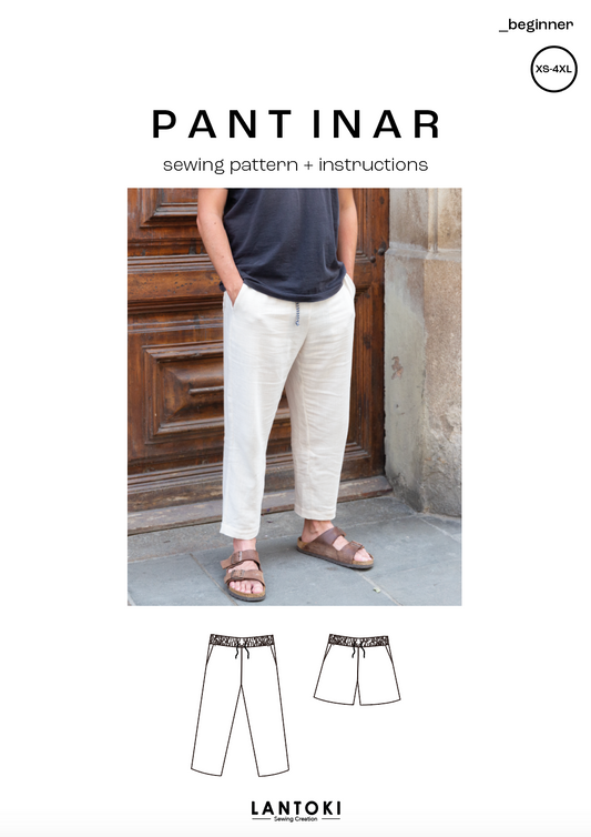 Pantalón Inar – patrón de costura PDF, portada