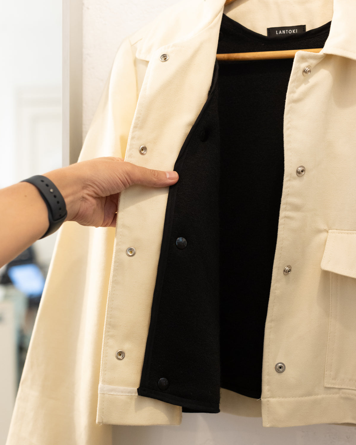 Chaleco Worker – patrón de costura PDF, añadido a chaqueta