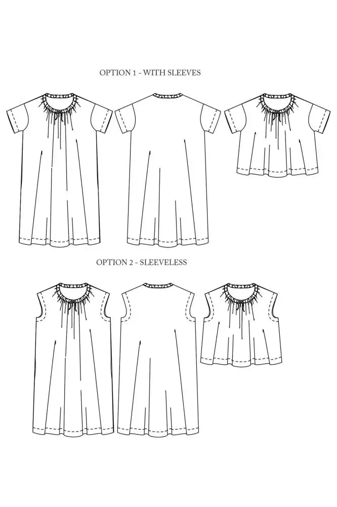 Merchant and Mills - Patrón de costura The Clover UK XS-XL