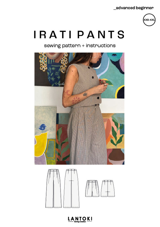 Patrón PDF - Pantalón Irati ¡Nuevo!