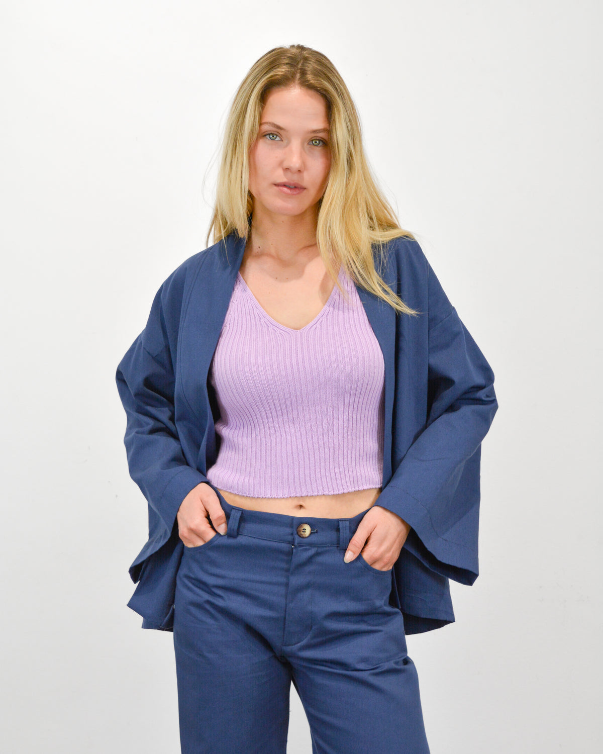 Kimono – patrón de costura PDF, vista frontal