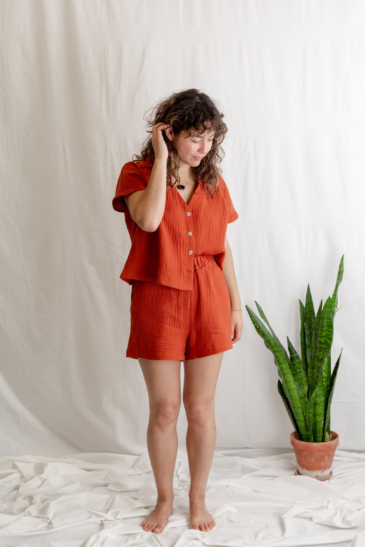 Tiara top / vestido – patrón de costura PDF, vista frontal