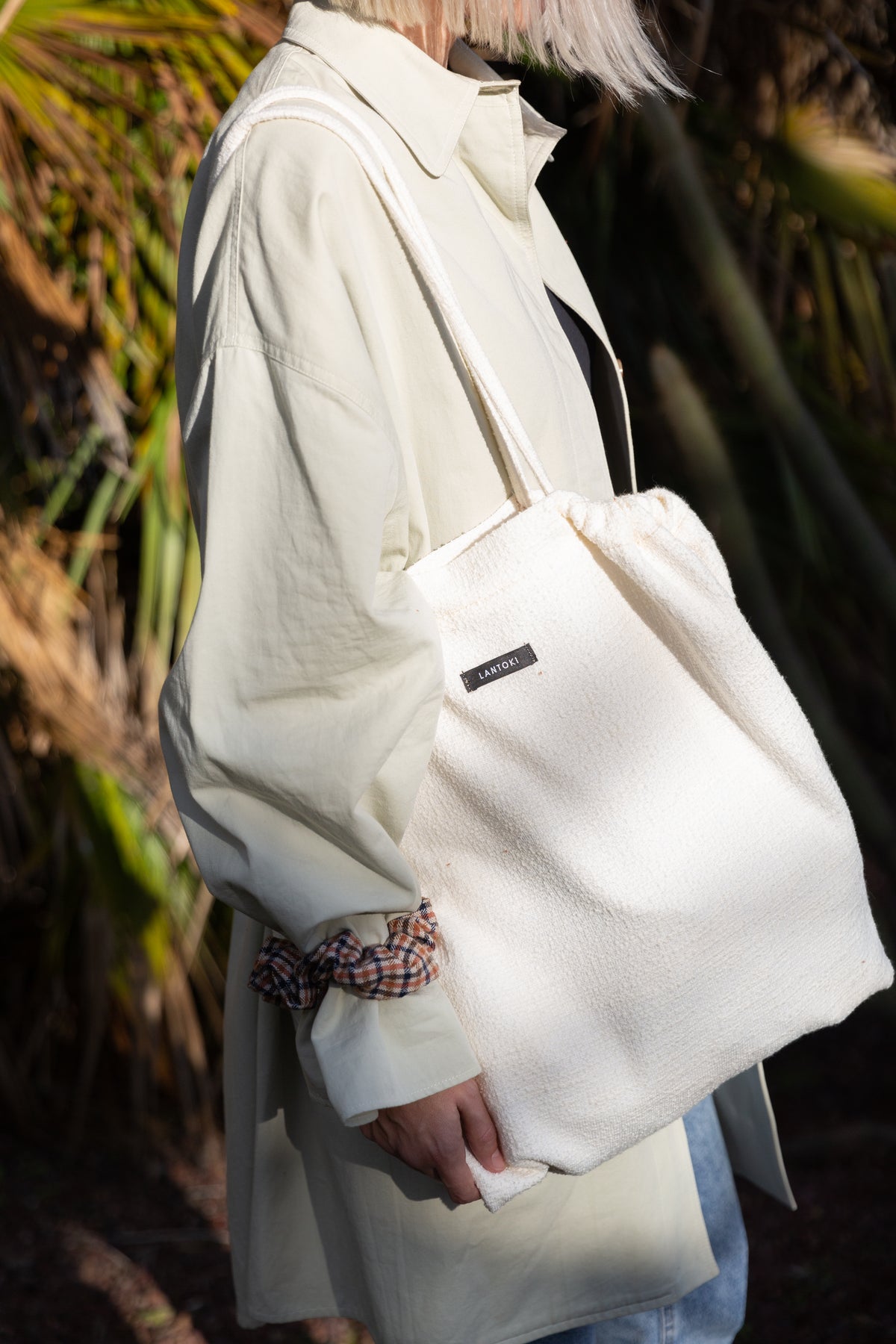 Bolso Sora – patrón de costura PDF, vista frontal