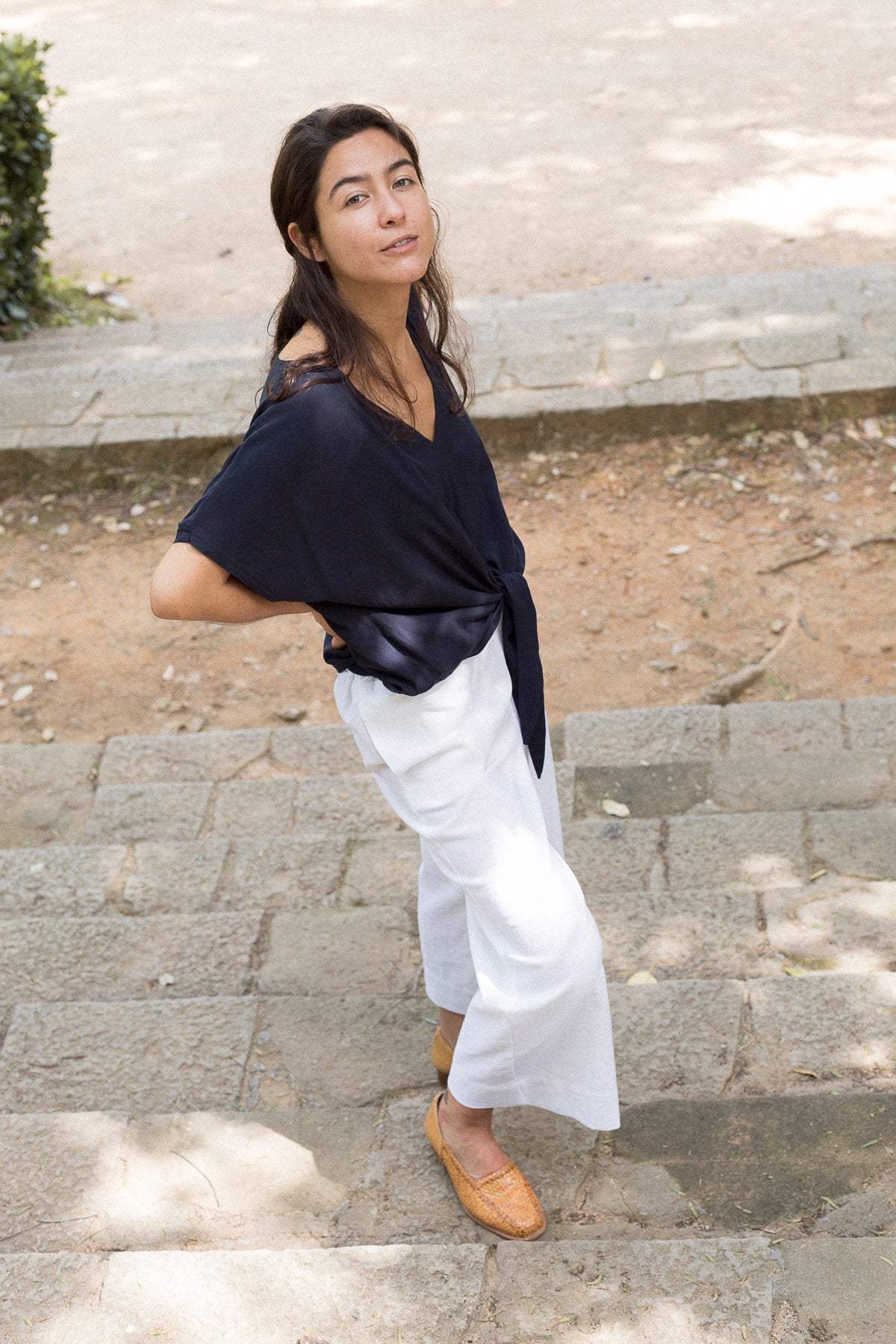 Pantalón Beti – patrón de costura PDF, vista frontal