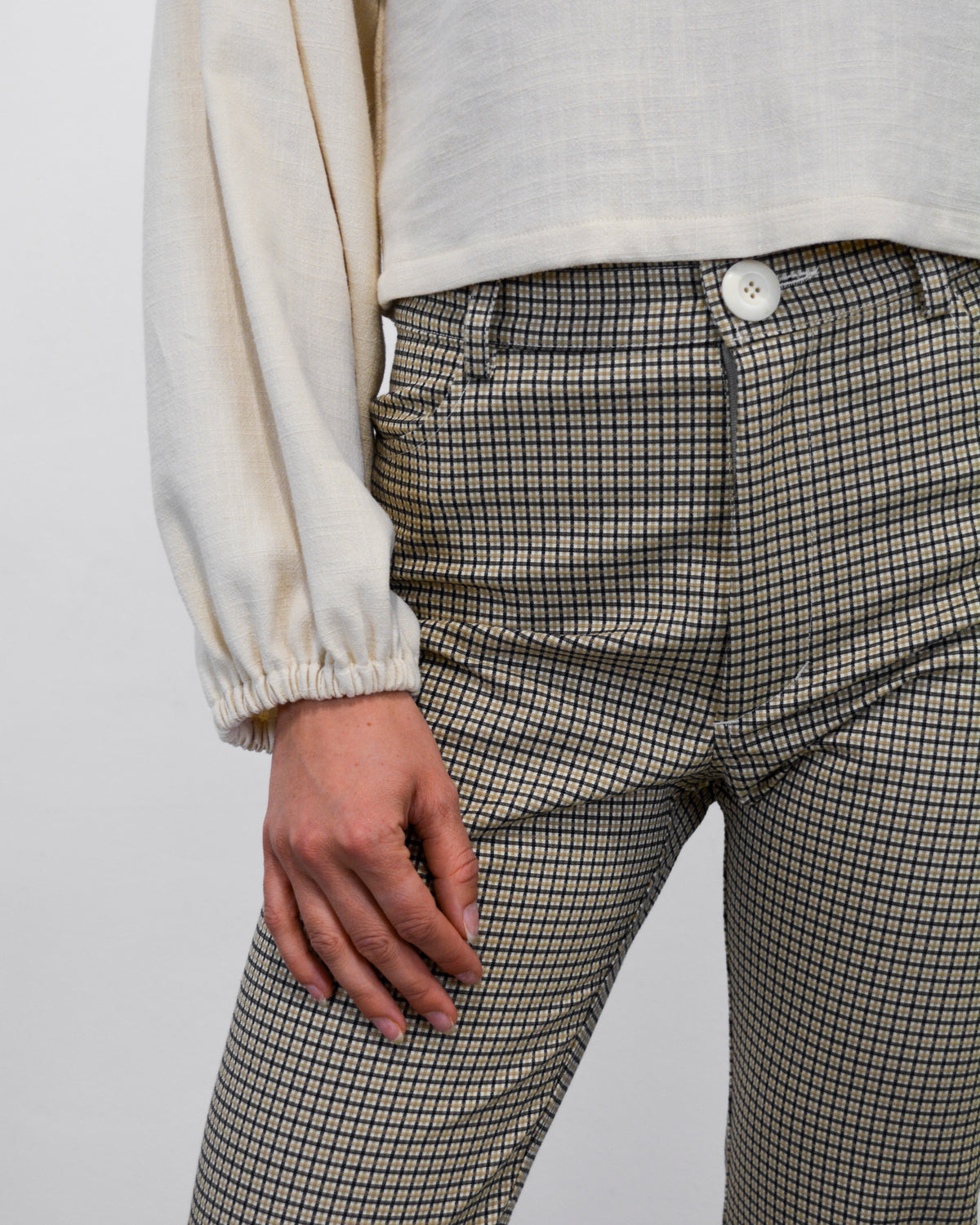 Pantalón Luze – patrón de costura PDF, detalle bragueta