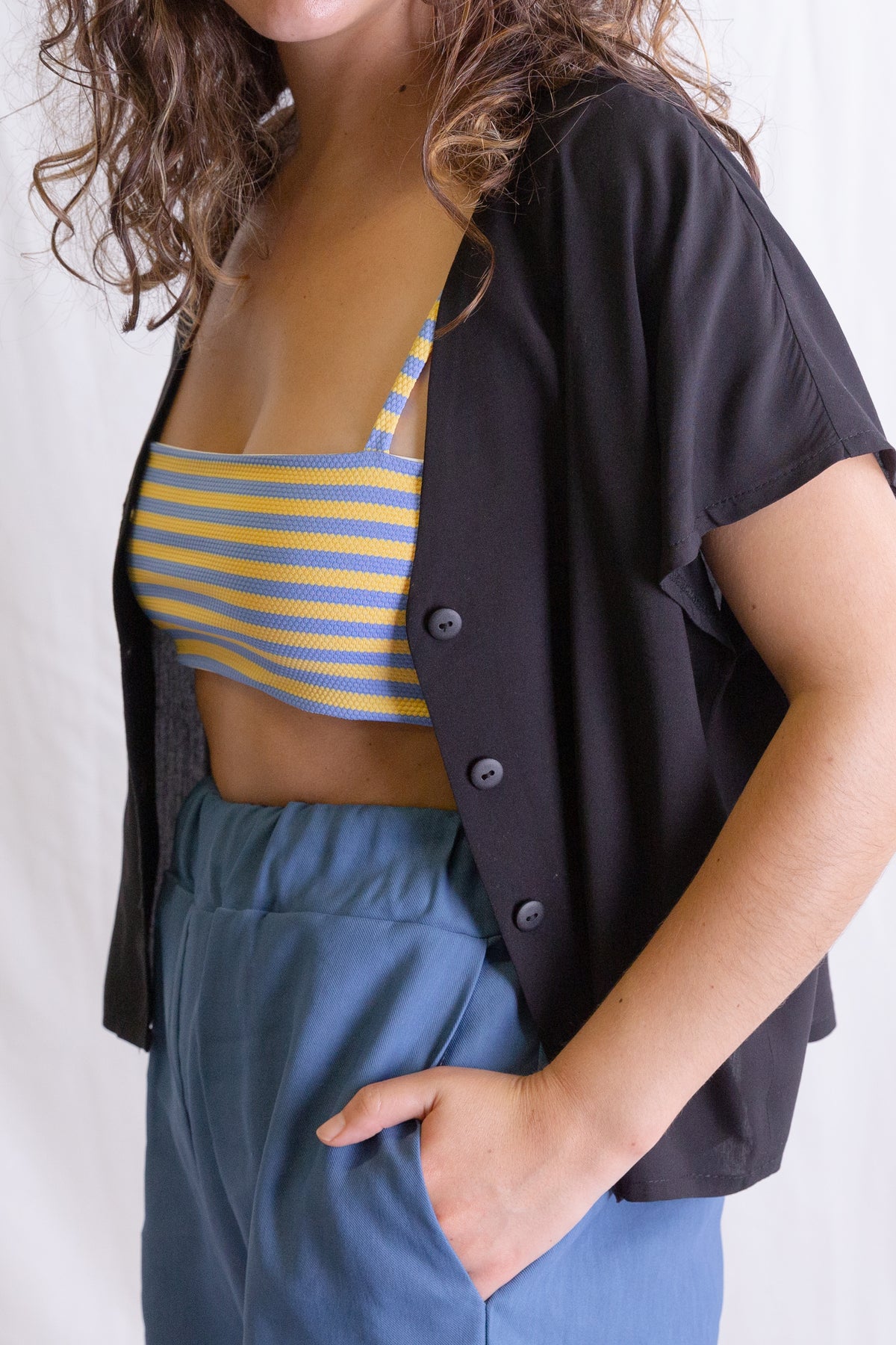 Tiara top / vestido – patrón de costura PDF, vista lateral